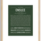 Enslee | Name Art Print