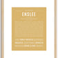 Enslee | Name Art Print