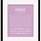 Frame Options | Lilac | Black Frame, Matted