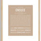 Enslee | Name Art Print