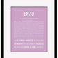 Frame Options | Lilac | Black Frame, Matted