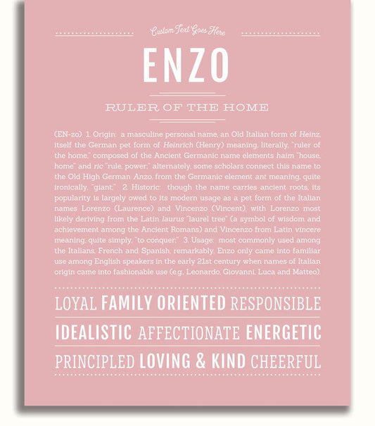 Frame Options | Dusty Rose | No Frame