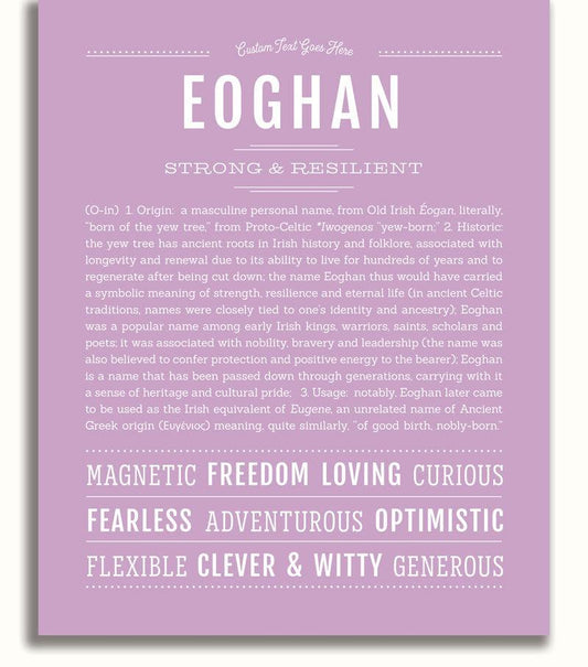 Frame Options | Lilac | No Frame