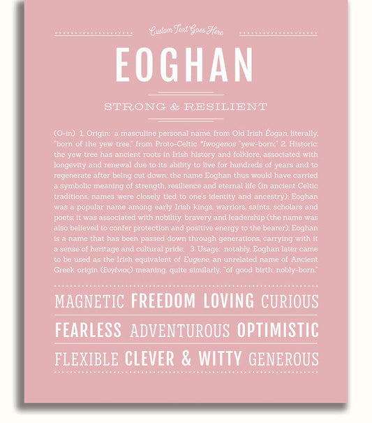 Frame Options | Dusty Rose | No Frame