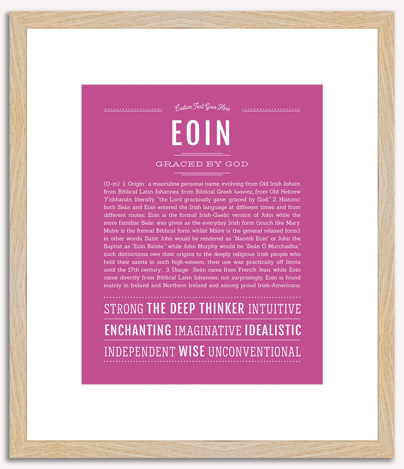 Eoin | Name Art Print