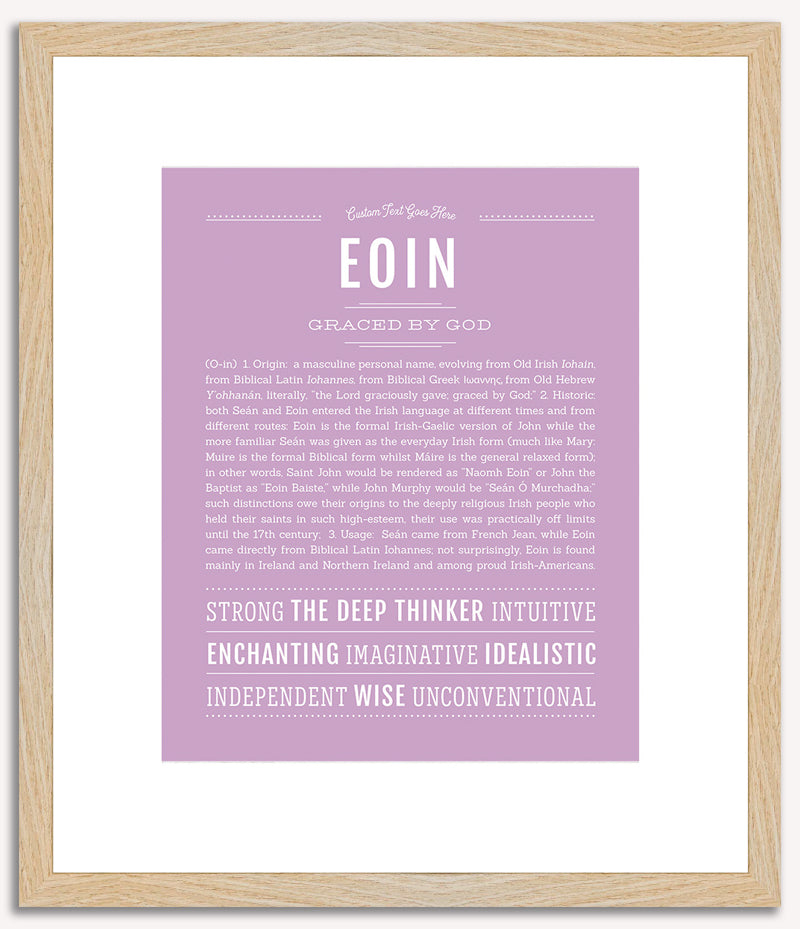 Eoin | Name Art Print