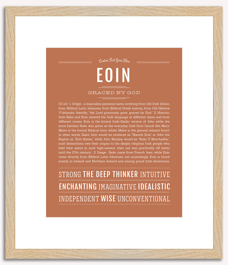 Eoin | Name Art Print