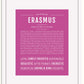 Frame Options | Dark Pink | White Frame, Matted