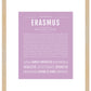 Frame Options | Lilac | Maple Frame, Matted