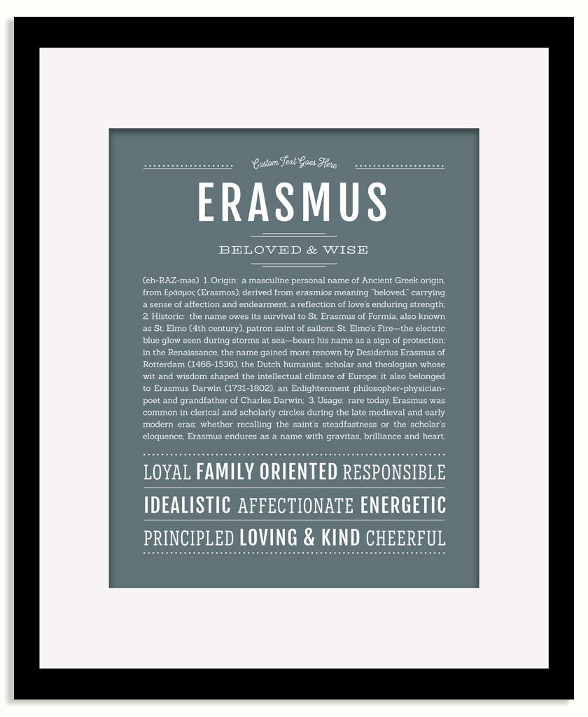 Frame Options | Night Rendezvous | Black Frame, Matted