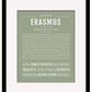 Frame Options | Sage | Black Frame, Matted