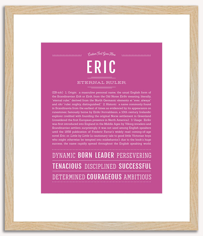 Eric | Name Art Print