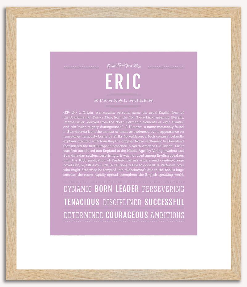 Eric | Name Art Print