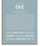 Eric Personalized Name Meaning Art Prints – Name Stories