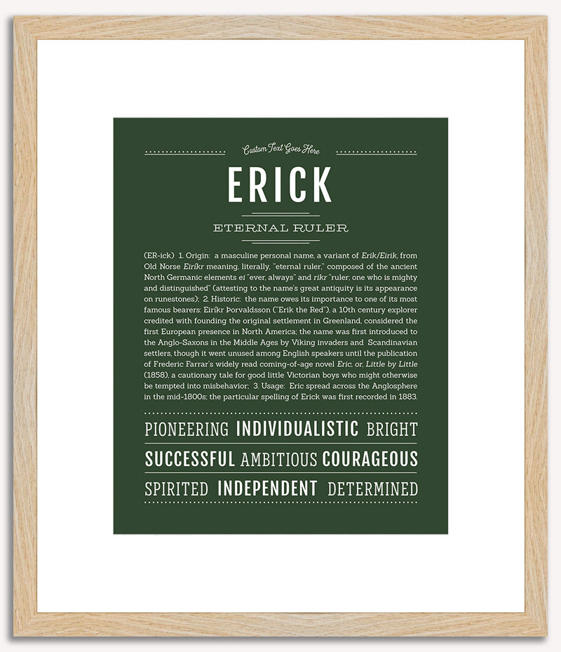 Erick | Name Art Print