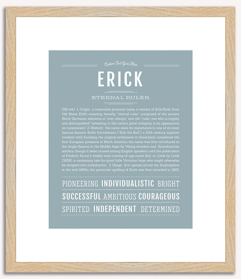 Erick | Name Art Print