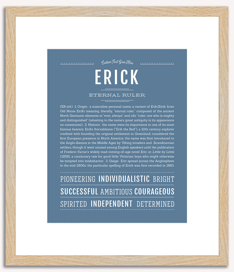 Erick | Name Art Print