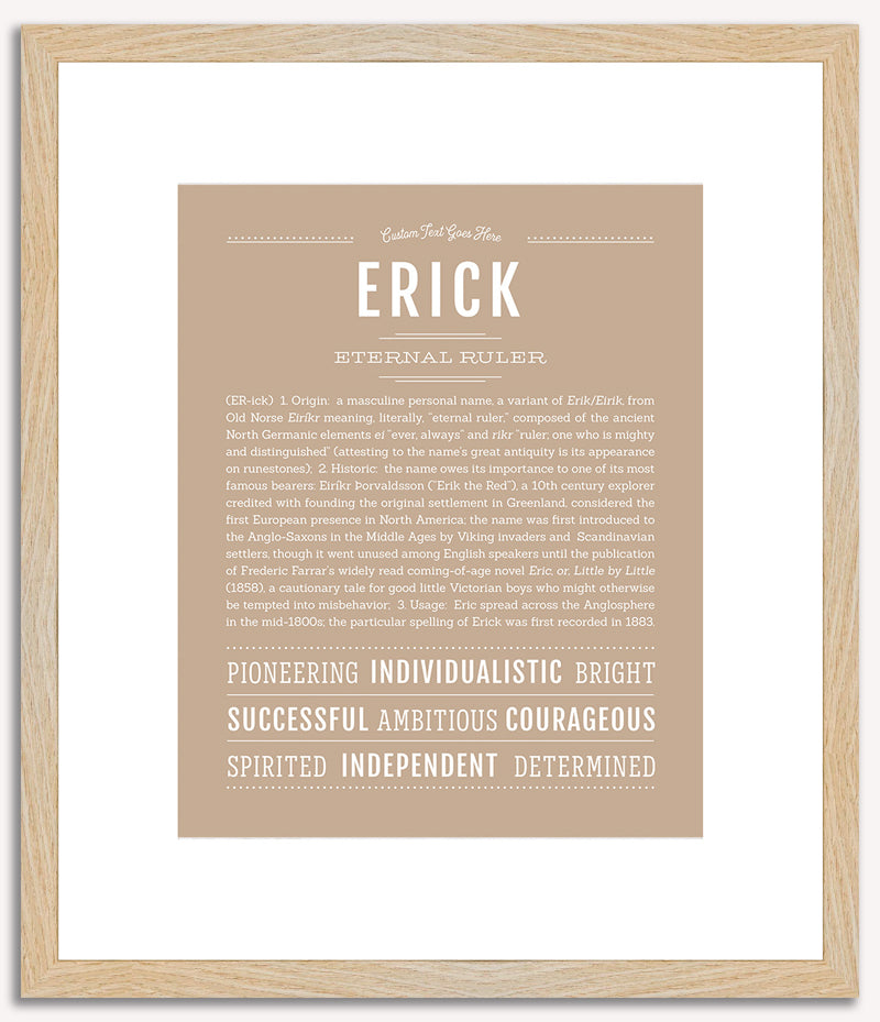 Erick | Name Art Print