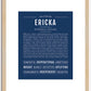 Ericka | Name Art Print