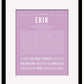 Frame Options | Lilac | Black Frame, Matted