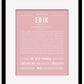 Frame Options | Dusty Rose | Black Frame, Matted