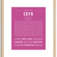 Eryn | Name Art Print