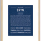 Eryn | Name Art Print