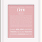 Frame Options | Dusty Rose | White Frame, Matted