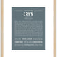 Eryn | Name Art Print