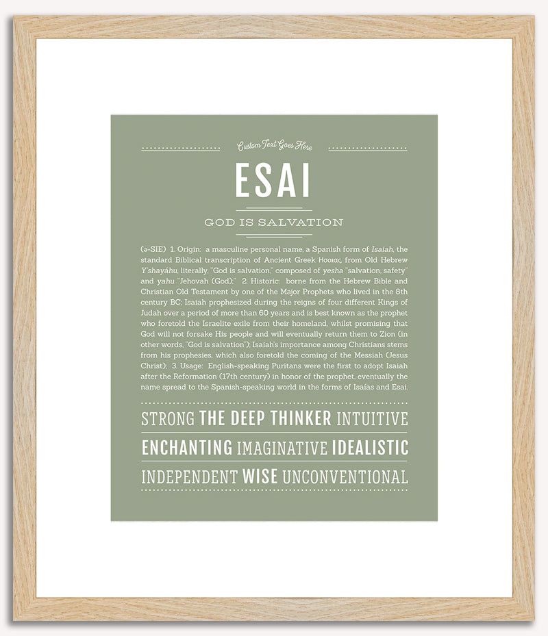 Esai | Name Art Print