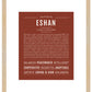 Frame Options | Bordeaux | Maple Frame, Matted