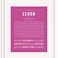 Frame Options | Dark Pink | White Frame, Matted