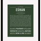 Frame Options | Deep Forest | Black Frame, Matted