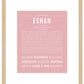 Frame Options | Dusty Rose | Maple Frame, Matted