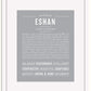 Frame Options | Light Gray | White Frame, Matted