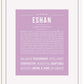 Frame Options | Lilac | White Frame, Matted