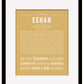 Frame Options | Matte Gold | Black Frame, Matted