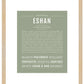 Frame Options | Sage | Maple Frame, Matted