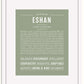 Frame Options | Sage | White Frame, Matted