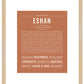 Frame Options | Terra Cotta | Maple Frame, Matted