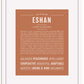 Frame Options | Terra Cotta | White Frame, Matted