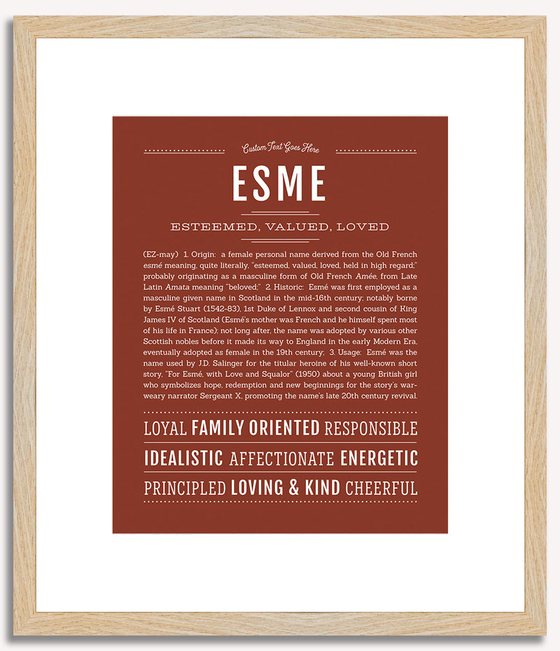 Esme | Name Art Print