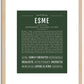 Esme | Name Art Print