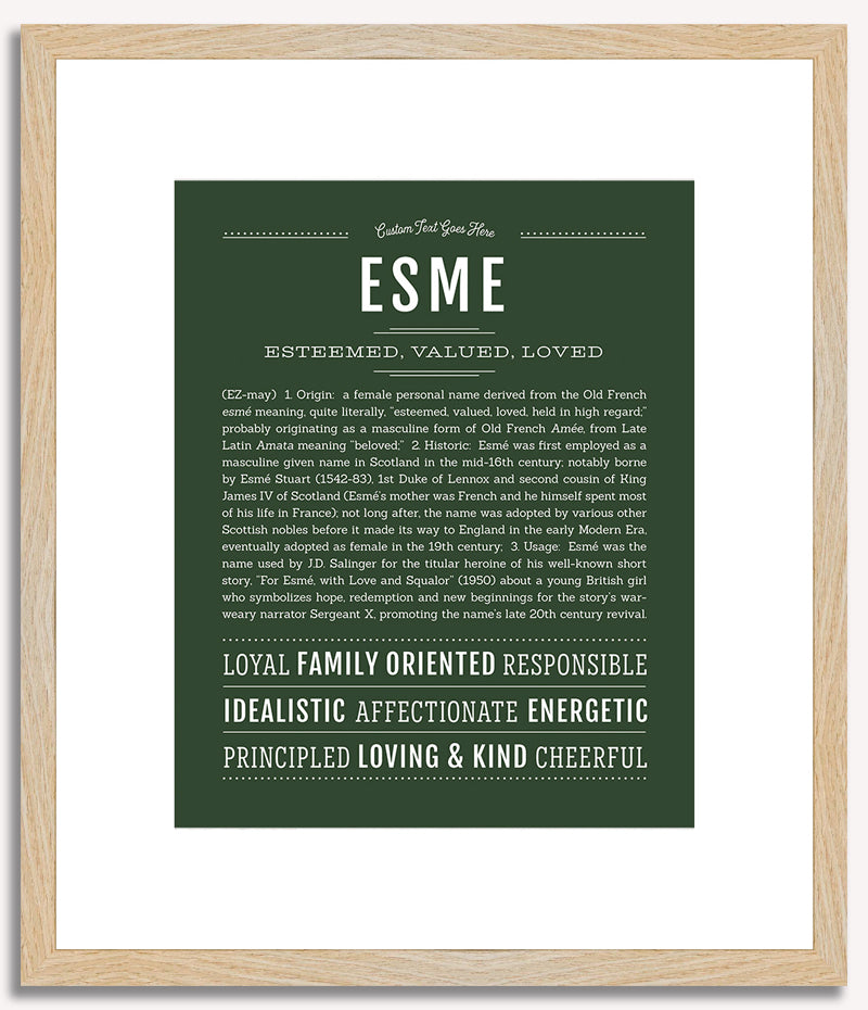 Esme | Name Art Print