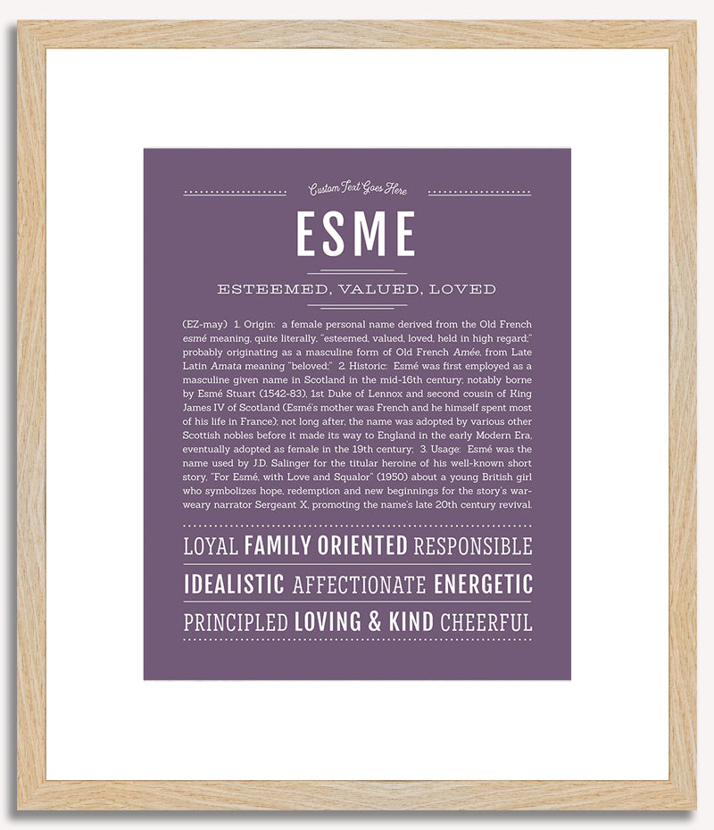 Esme | Name Art Print