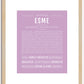 Esme | Name Art Print