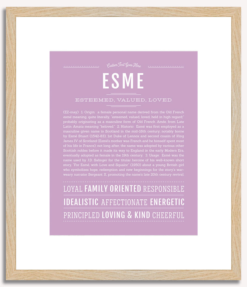 Esme | Name Art Print