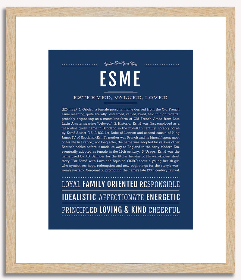 Esme | Name Art Print