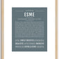 Esme | Name Art Print