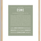 Esme | Name Art Print